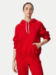Polo Ralph Lauren Bluza 211971698510 Czerwony Regular Fit. Czerwone bluzy bez kaptura damskie Polo Ralph Lauren, xl, z bawełny. Za 859.99 zł.