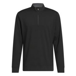 Klasyczna kurtka treningowa 1/4 zip adidas Ultimate365. Czarne kurtki męskie Adidas, bez wzorów, klasyczne, bez kaptura. Za 378.50 zł.