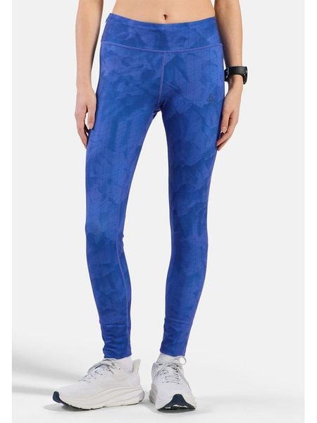 Odlo Legginsy "Zeroweight" w kolorze granatowym do biegania rozmiar: M. Niebieskie legginsy damskie Odlo, m, bez wzorów, z materiału. Za 214.95 zł.