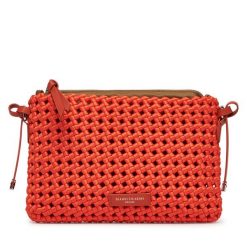 Torebka Gianni Chiarini. Pomarańczowe listonoszki damskie Gianni Chiarini, bez wzorów, bez dodatków. Za 509.99 zł.
