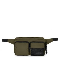 Torba na ramię Eastpak Double Crossbody. Zielone torby męskie na ramię Eastpak, bez wzorów, z tkaniny, na ramię. Za 250.50 zł.