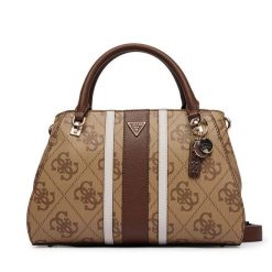 Torebka Guess. Brązowe torebki klasyczne damskie Guess, z aplikacjami, bez dodatków. Za 749.99 zł.