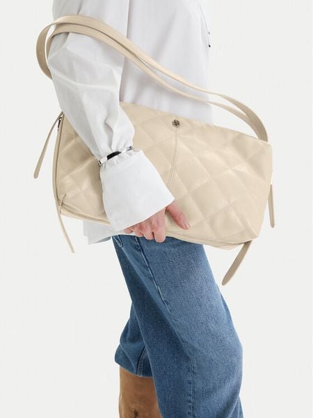 Badura Torebka CEO-ODI-LDA8618 Écru. Torebki klasyczne damskie Badura, bez wzorów, z materiału, bez dodatków. Za 229.99 zł.