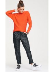 Heine Sweter w kolorze pomarańczowym rozmiar: 40/42. Pomarańczowe swetry klasyczne damskie Heine, bez kołnierzyka. Za 61.31 zł.