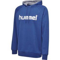 Bluza do piłki ręcznej męska Hummel Cotton Logo z kapturem. Białe bluzy z kapturem męskie HUMMEL, m. Za 203.05 zł.