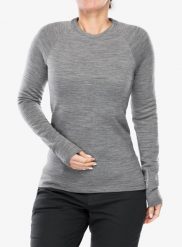 Bluza termoaktywna damska Houdini Desoli Thermal Crew. Szare bluzy bez kaptura damskie Houdini, m, z materiału. Za 637.99 zł.