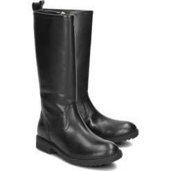 Gioseppo - Kozaki Dziecięce - 41646 BLACK 37. Czarne botki dziewczęce Gioseppo, bez wzorów, bez ramiączek. Za 179.50 zł.