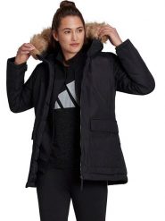 Adidas Parka "Utilitas HO" w kolorze czarnym rozmiar: S. Czarne parki damskie Adidas, s, bez wzorów. Za 329.42 zł.