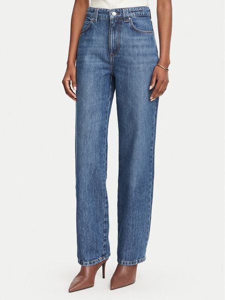 Marella Jeansy 2623186034 Niebieski Wide Leg. Niebieskie jeansy damskie Marella. Za 879.99 zł.
