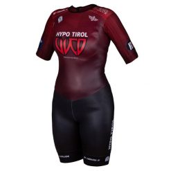 Kombinezon triathlon damski Wicked Aero Racing Team. Czarne kombinezony damskie WICKED, m, bez wzorów, sportowe, bez kołnierzyka, bez ramiączek. Za 954.00 zł.