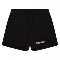 Męskie spodenki do koszykówki Mitchell & Ness Branded Essentials Fleece Shorts. Czarne szorty męskie Mitchell & Ness, bez kołnierzyka. Za 259.00 zł.