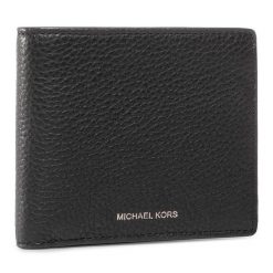 Portfel MICHAEL Michael Kors. Czarne portfele męskie MICHAEL Michael Kors, bez wzorów. Za 539.99 zł.