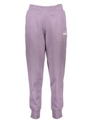 Puma Spodnie dresowe "Essentials" w kolorze fioletowym rozmiar: M. Różowe spodnie dresowe damskie Puma, m, bez wzorów, z dresówki. Za 122.96 zł.