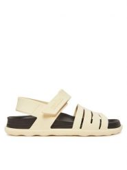 Melissa Sandały Kaiteki Sandal Ad 35942 Beżowy. Brązowe sandały damskie Melissa, bez wzorów, z tworzywa sztucznego, bez obcasa, na płaskiej podeszwie. Za 299.99 zł.