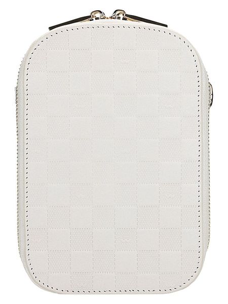 Wojas Skórzana torebka w kolorze białym na telefon - 12,5 x 18,5 x 13 cm rozmiar: onesize. Białe torebki klasyczne damskie Wojas, bez wzorów, z materiału, bez dodatków. Za 249.76 zł.
