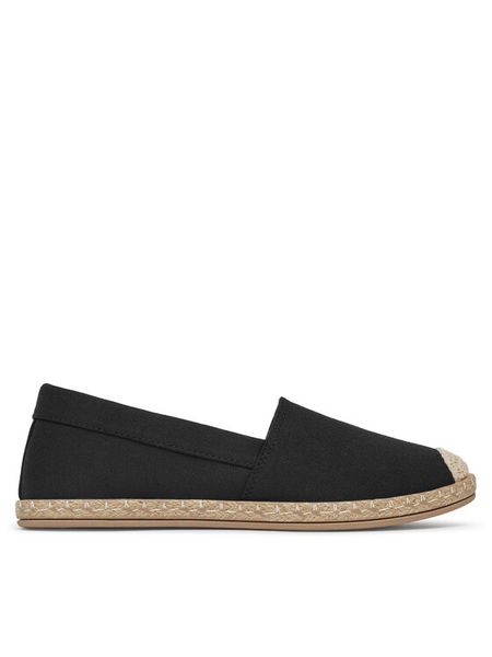 JENNY Espadryle WSK1609-20 Czarny. Czarne espadryle damskie Jenny, bez wzorów, z materiału, bez obcasa. Za 48.99 zł.