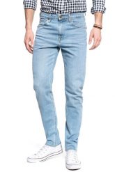 MĘSKIE SPODNIE JEANSOWE LEE AUSTIN LIGHT BLUEGRASS L733KNUL 112119928. Spodnie materiałowe męskie Lee, bez wzorów, z jeansu. Za 209.99 zł.
