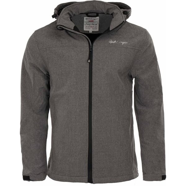 Glemo Spitsbergen Kurtka Softshell Męska - Wiatroszczelna i Wodoodporna. Szare kurtki męskie GLOMEX, m, bez wzorów, z softshellu. Za 270.99 zł.