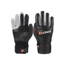 Rękawiczki narciarskie i snowboardowe męskie KINETIXX Bradly Glove GTX white. Białe rękawiczki męskie KINETIXX, na zimę, bez wzorów. W wyprzedaży za 590.00 zł.
