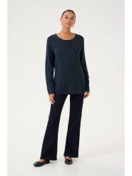 CULTURE Sweter w kolorze granatowym rozmiar: M. Niebieskie swetry klasyczne damskie Culture, m, bez kołnierzyka. Za 121.80 zł.