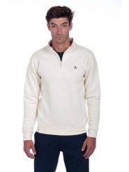 The Time of Bocha Bluza w kolorze kremowym rozmiar: XL. Brązowe bluzy bez kaptura męskie The Time of Bocha, xl, z bawełny. Za 139.87 zł.