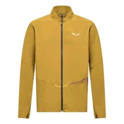 Kurtka turystyczna Salewa Pedroc Light. Zielone kurtki męskie Salewa, l, bez wzorów, z softshellu, eleganckie, bez kaptura. Za 572.00 zł.