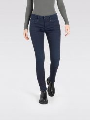 MAC Dżinsy "Rich" - Slim fit - w kolorze granatowym rozmiar: 36/L28. Niebieskie jeansy damskie MAC. Za 215.21 zł.