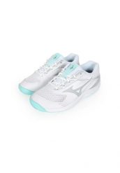 Damskie buty halowe Mizuno Cyclone Speed. Białe obuwie do biegania damskie Mizuno. Za 249.99 zł.