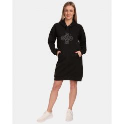 Damska bluza/sukienka sportowa Kilpi HEYDEN-W. Czarne bluzy bez kaptura damskie Kilpi, xs. Za 207.23 zł.