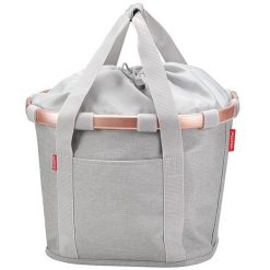 Torba miejska Bikebasket, twist sky. Szare torebki klasyczne damskie KLICKFIX, bez wzorów, bez dodatków. Za 439.00 zł.