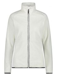 CMP Kurtka polarowa w kolorze białym rozmiar: 36. Białe kurtki damskie CMP, s, bez wzorów, z materiału, bez kaptura. Za 160.96 zł.