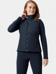 Kamizelka Damska Helly Hansen Crew Ins 2.0. Niebieskie kamizelki damskie Helly Hansen, m, z materiału, krótkie. Za 619.00 zł.