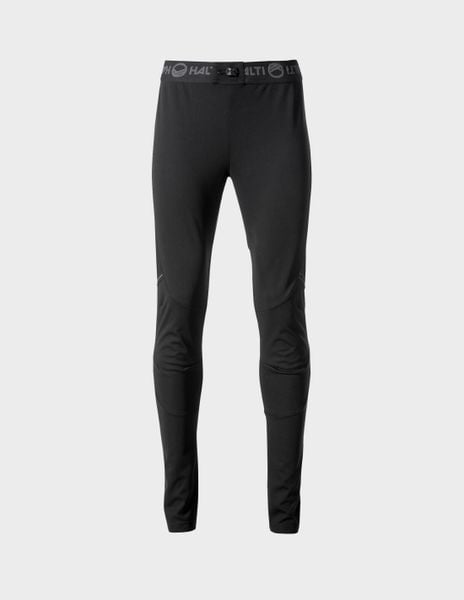 Spodnie do narciarstwa biegowego damskie Halti Falun Softshell XCT. Czarne spodnie materiałowe damskie Halti, m, z dzianiny, do biegania. Za 644.99 zł.