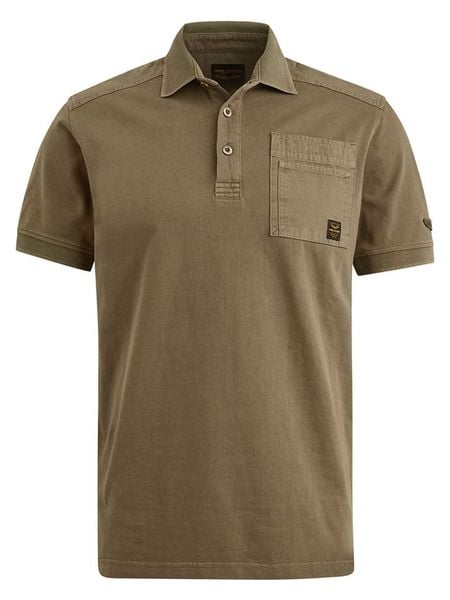 PME Legend Koszulka polo w kolorze jasnobrązowym rozmiar: L. Brązowe koszulki polo męskie PME Legend, l, bez wzorów, bez ramiączek. Za 210.81 zł.