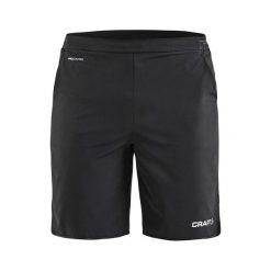 Krótki Craft pro control impact. Białe szorty męskie Craft, s, z elastanu, na fitness i siłownię. Za 220.00 zł.