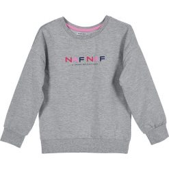 Bluza w kolorze szarym. Szare bluzy dziewczęce Daniel Hechter, Naf Naf Kids, bez wzorów, z bawełny, bez ramiączek, bez kaptura. W wyprzedaży za 42.95 zł.