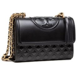 Torebka Tory Burch. Czarne torebki klasyczne damskie Tory Burch, bez wzorów, wizytowe, bez kołnierzyka, bez ramiączek. Za 2,129.00 zł.
