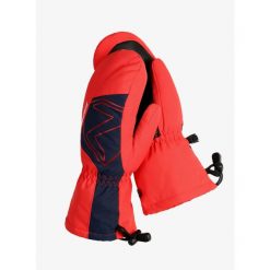 Rękawiczki dziecięce Ziener Lavalino AS AW Mitten Junior. Czerwone rękawiczki dziecięce Ziener, bez ramiączek. Za 135.99 zł.