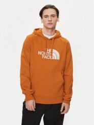 The North Face Bluza Light Drew Peak NF00A0TE Pomarańczowy Regular Fit. Brązowe bluzy bez kaptura męskie The North Face, m, z bawełny. Za 219.99 zł.