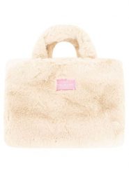Zwillingsherz Torebka w kolorze kremowym - 33 x 23 cm rozmiar: onesize. Brązowe torebki klasyczne damskie Zwillingsherz, bez wzorów, z materiału, bez dodatków. Za 140.53 zł.