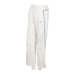 Second life - Spodnie dresowe męskie Y2K z zamkami u dołu - Stan bardzo dobry. Białe spodnie sportowe męskie Nike, z dresówki. Za 190.96 zł.