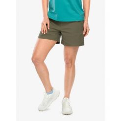 Spodenki turystyczne damskie Columbia Cedar Crest Short. Czerwone szorty damskie Columbia, bez wzorów, sportowe. Za 172.99 zł.