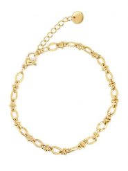 MOODE Bransoletka "Emmanuelle" rozmiar: onesize. Żółte bransoletki damskie MOODE, ze stali. Za 43.99 zł.