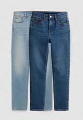 2-PAK JEANSÓW DAMSKICH LEE CBL MOM JEANS DENIM DAYS L34HUXE27 112340616 AND SKINNY SO CHIC L34GUZE28 112340591. Niebieskie jeansy damskie Lee. W wyprzedaży za 79.99 zł.