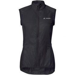 Kamizelka damska Matera Air Vest. Czarne kamizelki damskie Vaude, uniwersalny, z materiału, długie. Za 315.15 zł.