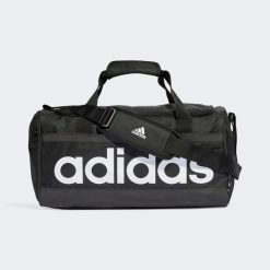 Torba Essentials Linear Medium. Białe torby męskie na ramię Adidas, bez wzorów, z materiału, na ramię, małe. Za 128.99 zł.