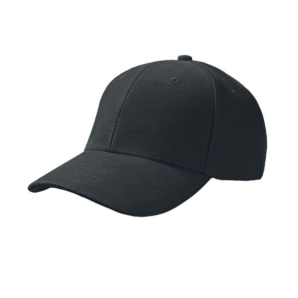 Czapka 6częściowa Pilot Premium Brush Cotton. Czarne czapki z daszkiem damskie ATLANTIS, bez wzorów, z bawełny. Za 47.99 zł.
