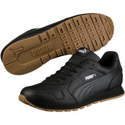 Buty do chodzenia męskie Puma ST RUNNER FULL L. Czarne buty sportowe na co dzień męskie Puma, bez zapięcia, trekkingowe. Za 195.99 zł.