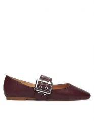 Steve Madden Baleriny Atlantica SM11004770 Czerwony. Czerwone baleriny damskie Steve Madden, bez wzorów, ze skóry, bez obcasa. Za 419.99 zł.