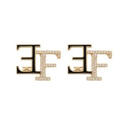 Kolczyki Elisabetta Franchi. Żółte kolczyki damskie Elisabetta Franchi, złote. Za 1,029.00 zł.